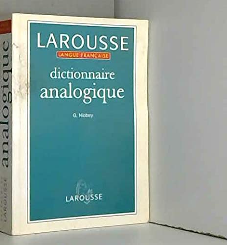 Dictionnaire analogique 9782037102315