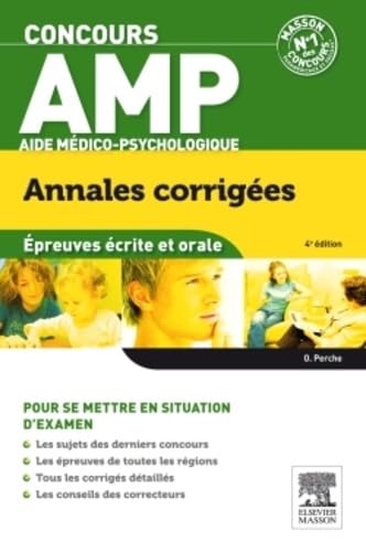 Concours AMP Aide médico-psychologique Annales corrigées 9782294737060