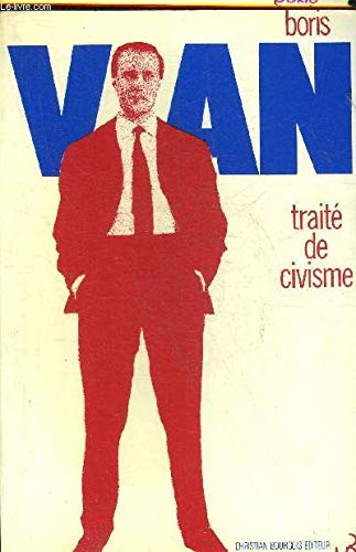 Traité de civisme par Boris Vian 9782267001754