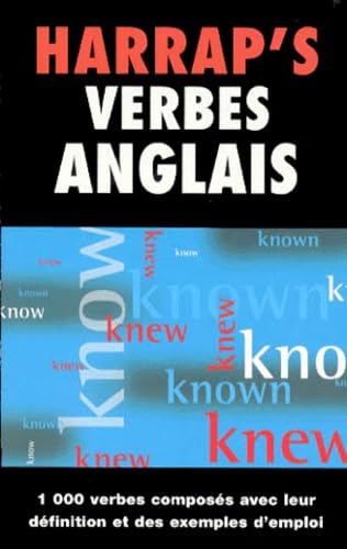 Harrap's verbes anglais 9780245503764