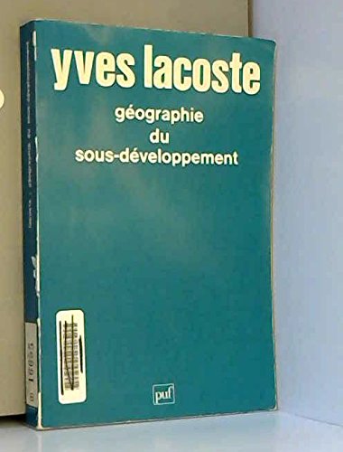Geographie du sous-developpement 9782130368212