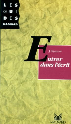 Entrer dans l'écrit 9782210773035