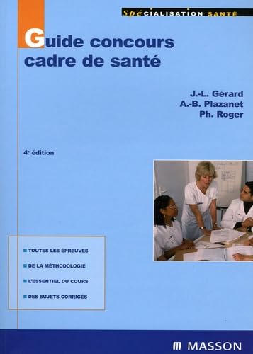 Guide concours cadre de santé 9782294069673