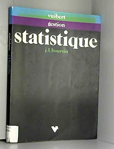 Methodes statistiques de la gestion 9782711776054