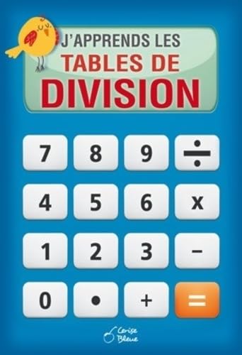 J'apprends les tables de division 9782758309888