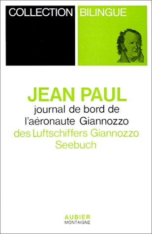 Journal de bord de l'aéronaute Giannozzo 9782700700190