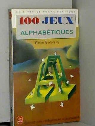 100 jeux alphabétiques 9782253053446