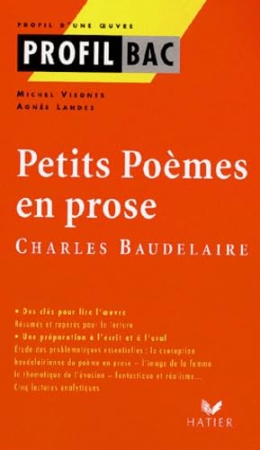 Petits poèmes en prose, Charles Baudelaire 9782218733529