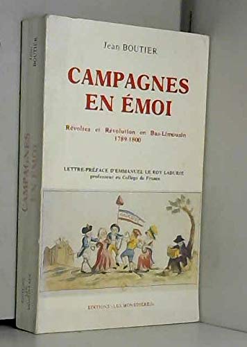 Campagnes en émoi. Révolution en Limousin 9782903438593