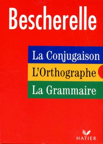Bescherelle : La Conjugaison - L'Orthographe - La Grammaire (Coffret de 3 volumes) 9782218721663