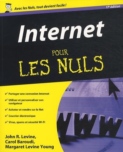 INTERNET 17ED POUR LES NULS 9782754018968