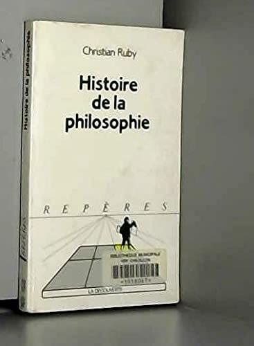 Histoire de la philosophie 9782707119902