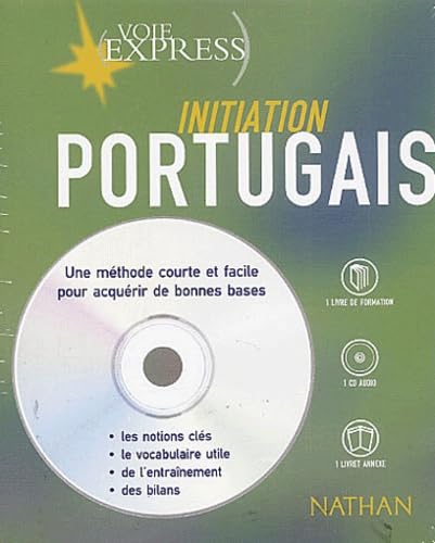 Portugais : Initiation (2 livres + 1 CD audio) 9782098867741