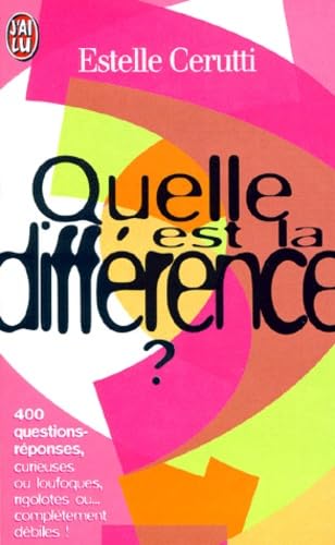 Quelle est la différence ? 9782290048405