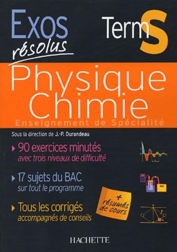 Physique Chimie Tle S Enseignement de Spécialité 9782011690432