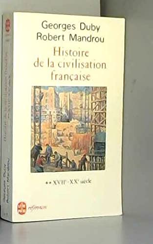 Histoire de la civilisation française 9782253063568
