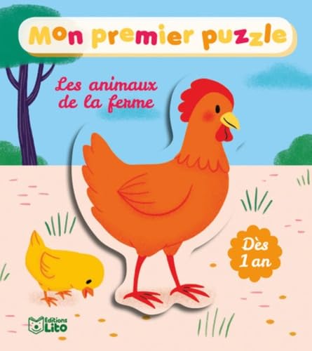 Mon premier puzzle: Les animaux de la ferme - Dès 1 an 9782244303413