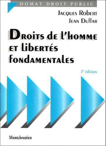 Droits de l'homme et libertés fondamentales 9782707611581