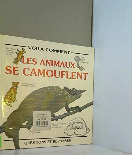 Les animaux se camouflent 9782713013041