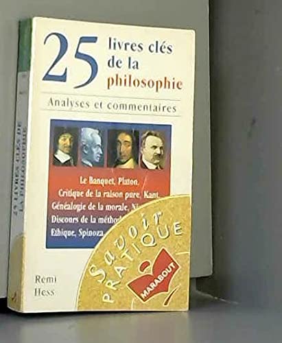 25 livres clés de la philosophie 9782501027250