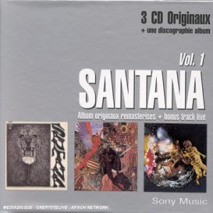 Coffret 3 CD : Santana / Abraxas / Santana 3 5099749975521