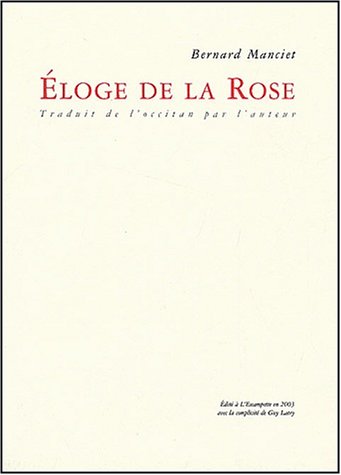 Éloge de la Rose 9782914387354