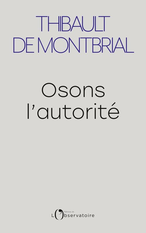 Osons l'autorité 9791032914403
