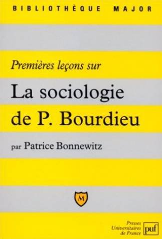 Premières leçons sur la sociologie de Pierre Bourdieu 9782130495697