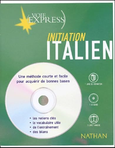Italien : Initiation (2 livres + 1 CD audio) 9782098867734