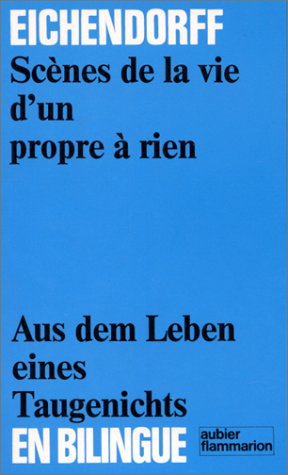 Scènes de la vie d'un propre à rien (bilingue) 9782700703191