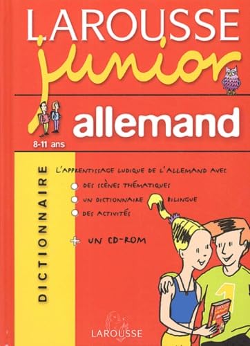 Larousse Junior : Allemand-Français, 8-11 ans 9782035401809