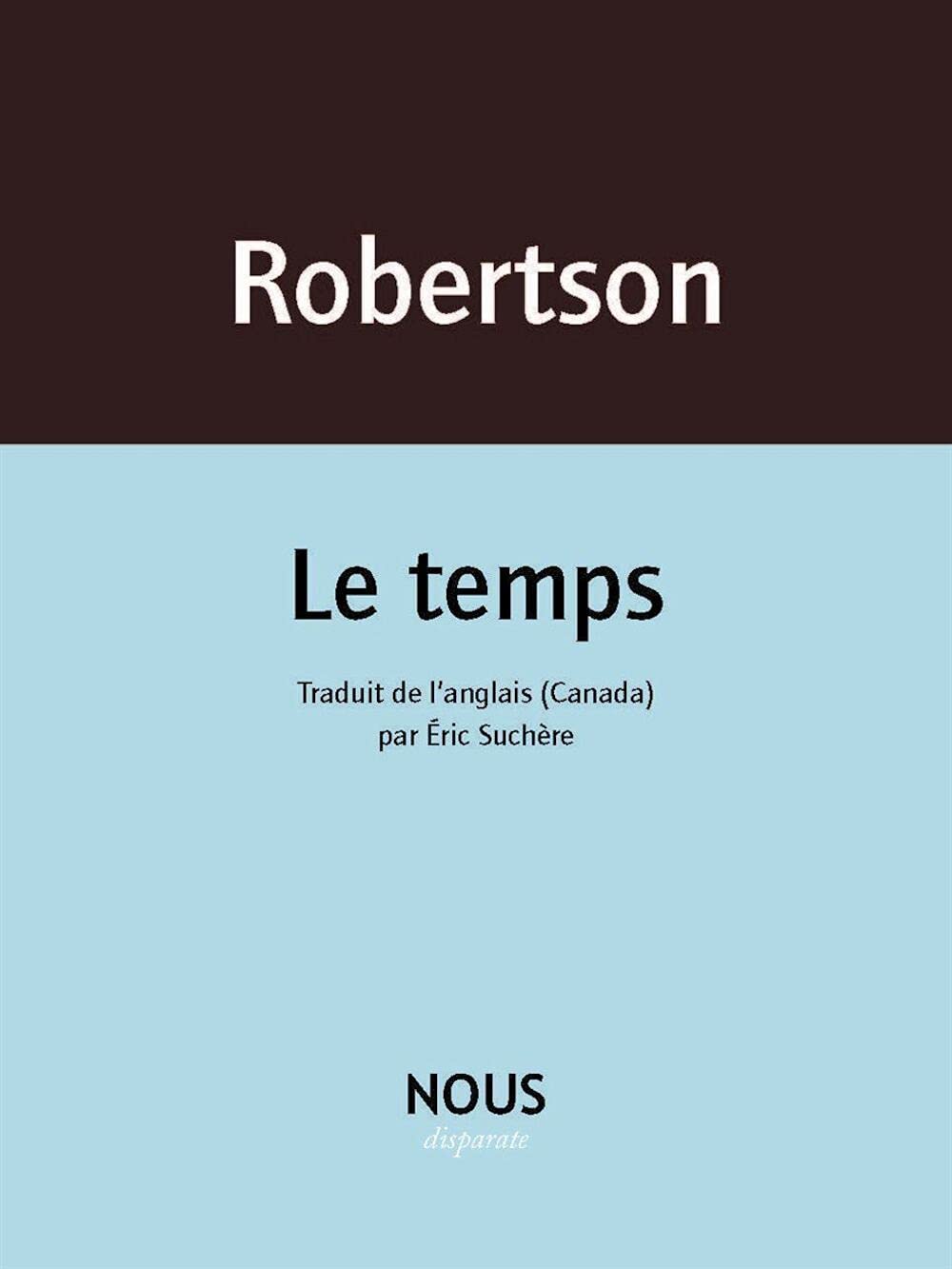 Le temps 9782370840318