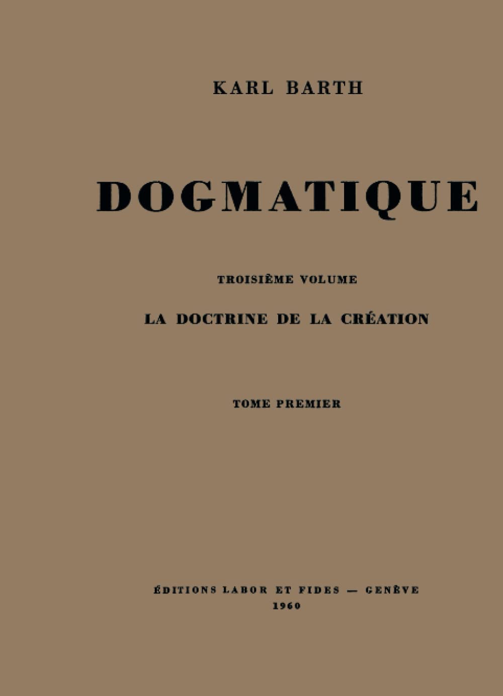 Dogmatique, tome 10 9782830903065