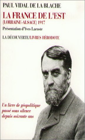 La France de l'est 9782707123466