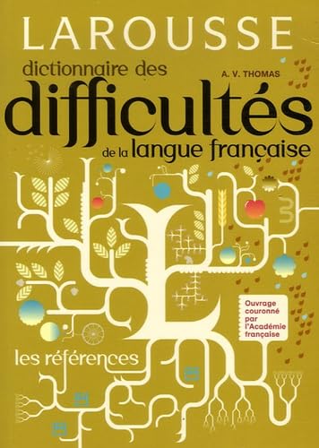 Dictionnaire des difficultés de la langue française 9782035826961