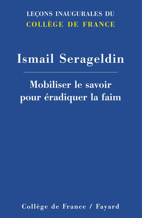 Mobiliser le savoir pour éradiquer la faim 9782213662442
