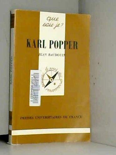 Karl Popper 9782130420927