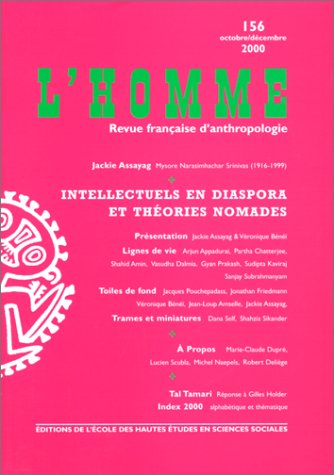 L'Homme. 156, Intellectuels en Diaspora et Théories Nomades 9782713213571