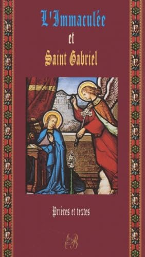 L'Immaculee Et Gabriel L'Envoye De Dieu 9782910972431