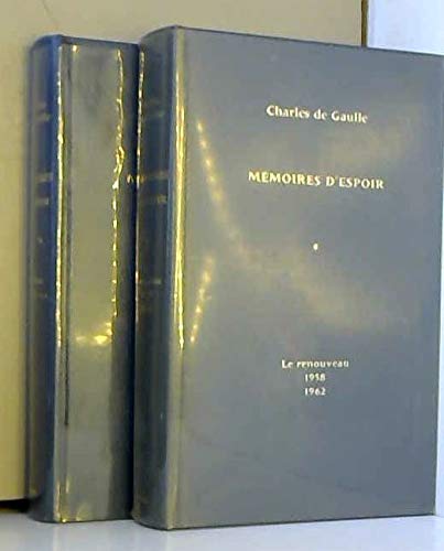 Mémoires d'espoir (tome 1 & 2)