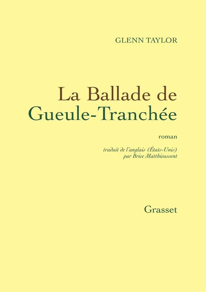 La ballade de Gueule-Tranchée 9782246759515