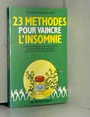 23 Methodes Pour Vaincre L'Insomnie 9782732841816