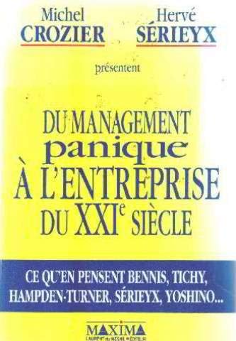 Du management panique à l'entreprise du XXIe siècle 9782840010531
