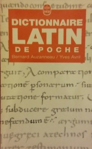 Dictionnaire latin de poche 9782253085355