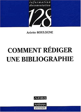 Comment rédiger une bibliographie 9782091909974