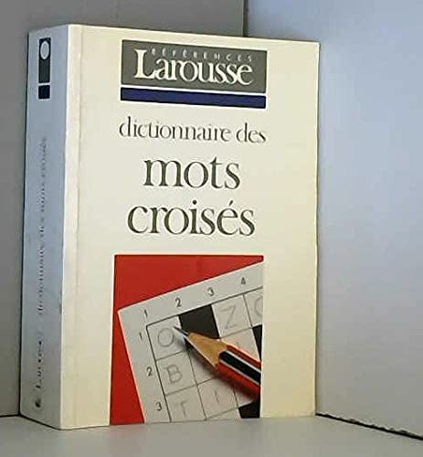DICT.DES MOTS CROISES REF NP94 9782037302258