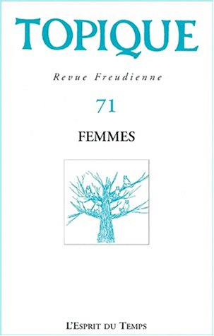 Topique, numéro 71 : Femmes 9782913062337