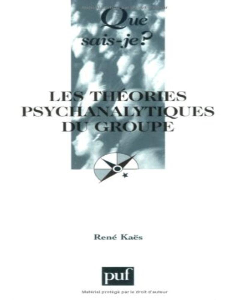 Les Théories psychanalytiques du groupe 9782130518426