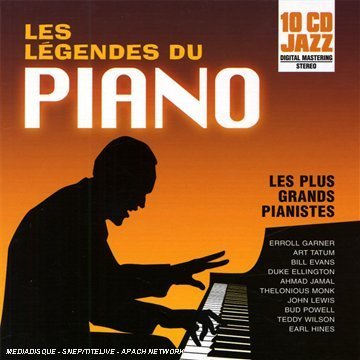 Coffret 10 CD : Les Legendes Du Piano Jazz 0886971261929
