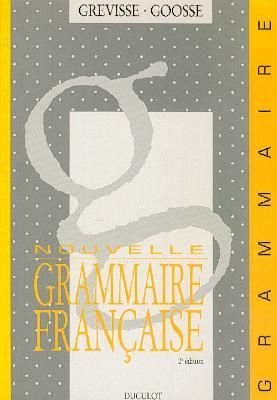 Nouvelle grammaire française 9782801108192